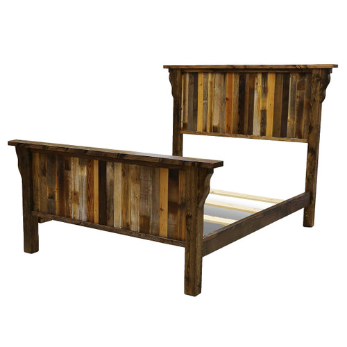 Butte Barnwood Bed - Cal. King