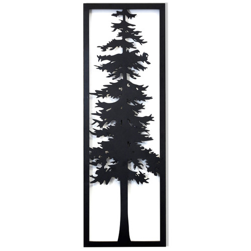 Black Pine 1 Iron Wall Art - OUT OF STOCK UNTIL 06/12/2024