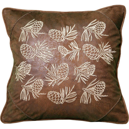 Wyoming Pinecones Accent Pillow