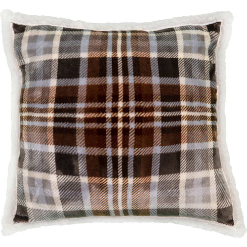 Lumberjack Plaid Sherpa Pillow