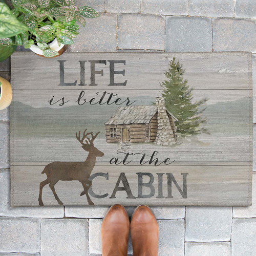 Cabin Life Outdoor Rugs