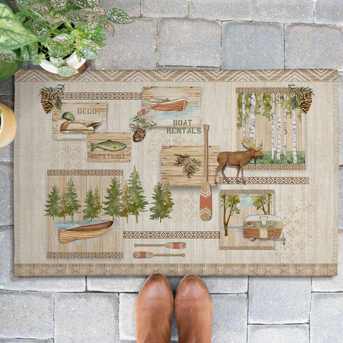 Lake Vacation Outdoor Rugs