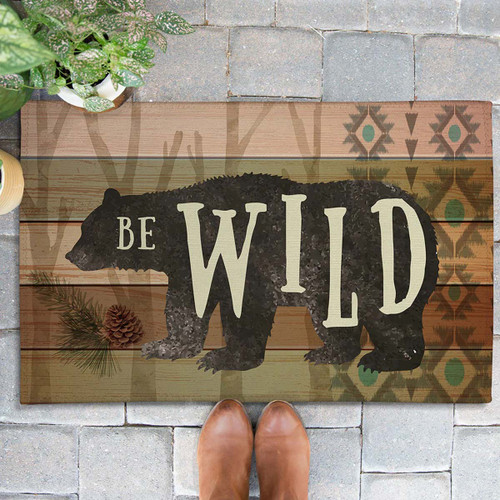 Be Wild Outdoor Doormat