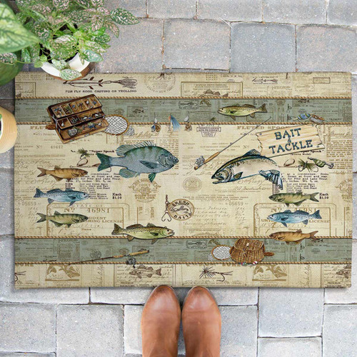 Bait Shop Outdoor Rug - 2 x 3