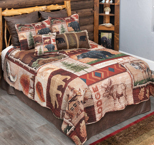 Highland Hills Lodge Quilt Bedding Collection