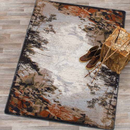 Rocky Reflections Rug - 3 x 4