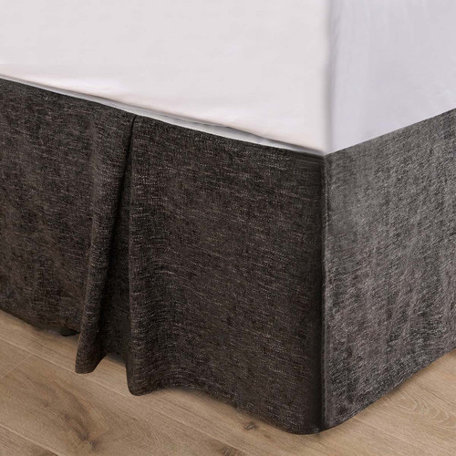 Midnight Chenille Bedskirt - Full