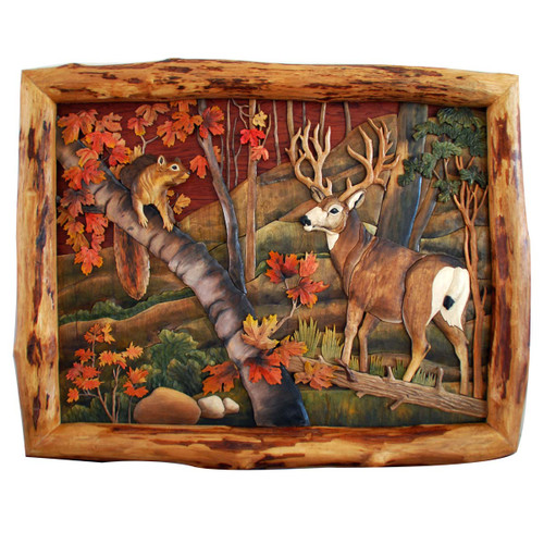 Autumn Forest Friends Wall Art