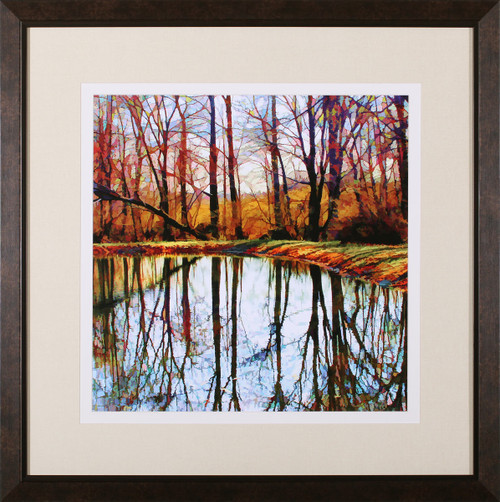 Autumn Mosaic Framed Print