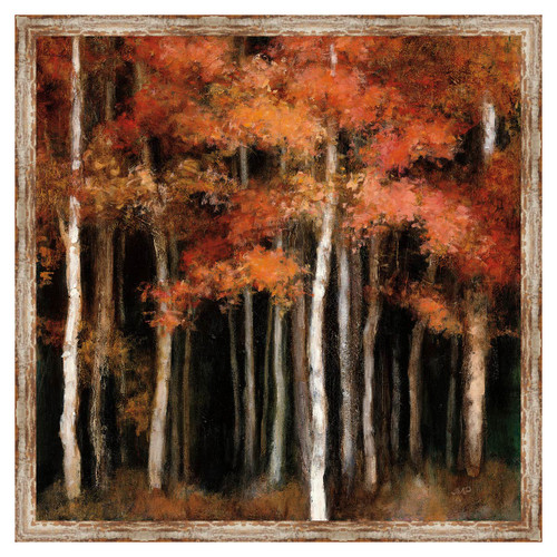 Autumn Woods Framed Canvas