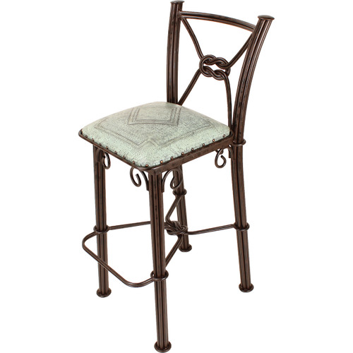 Coronado Barstool - Diamond Turquoise