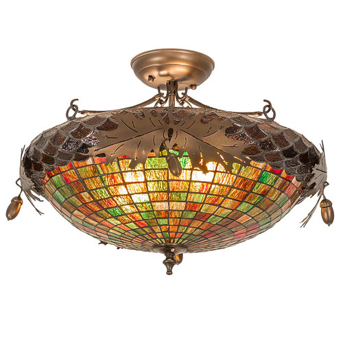 Autumn Splendor Semi Flush Mount Ceiling Light