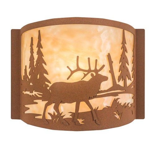 Lakeside Elk Wall Sconce