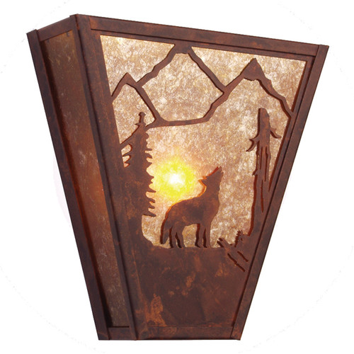 Bark at the Moon Vegas Sconce