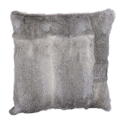 Gray Rabbit Pillow - 20 x 20