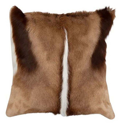 Bokkie Hide Square Pillow - 16 x 16