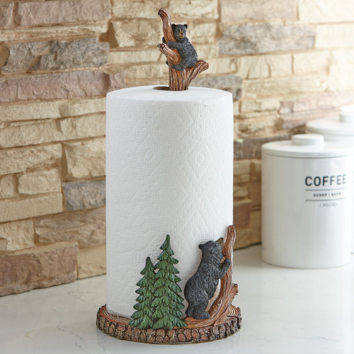 Alpine Bear Paper Towel Holder