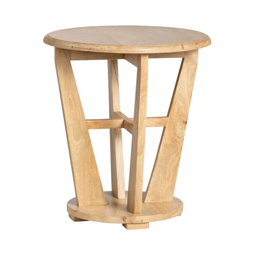 Wooden Wilderness End Table