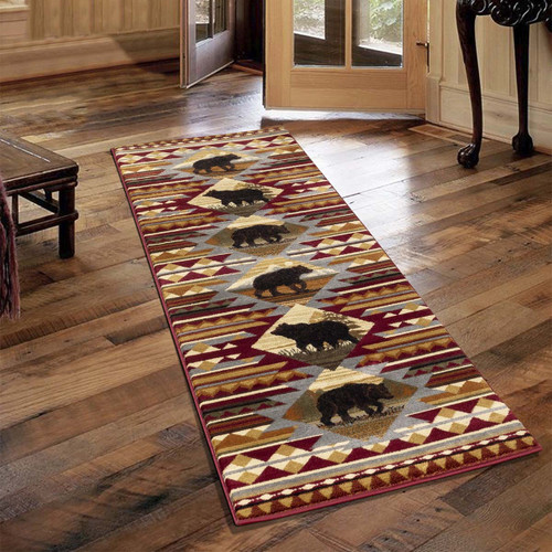 Wandering Bear Lodge Rug - 3 x 7