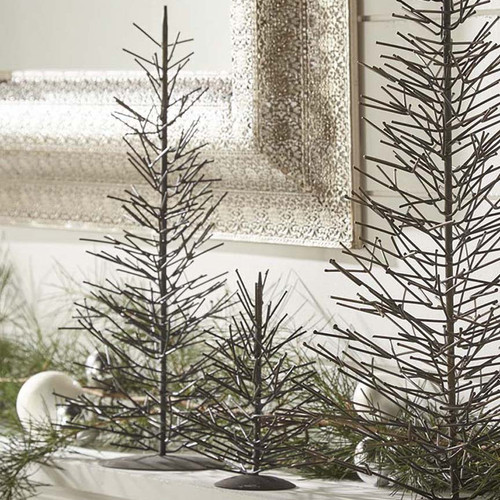 Metal Pine Tree Sculpture - Medium - OUT OF STOCK UNTIL 07/19/2024