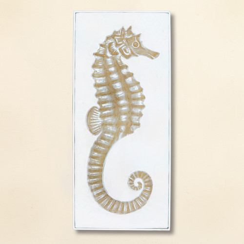 Seahorse Beach Metal Wall Art - CLEARANCE