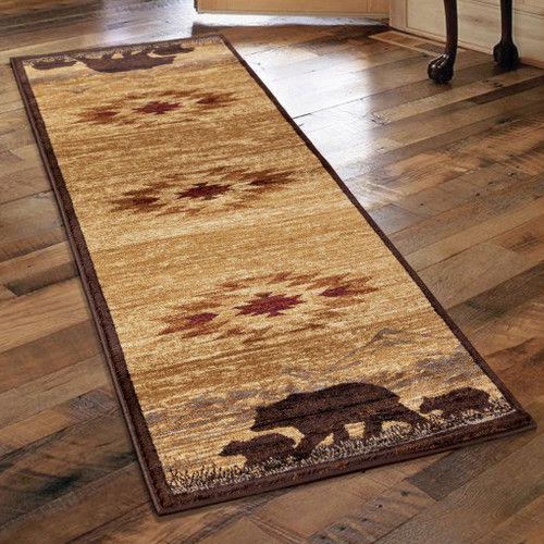 Rocky Mountain Bears Rug - 3 x 7