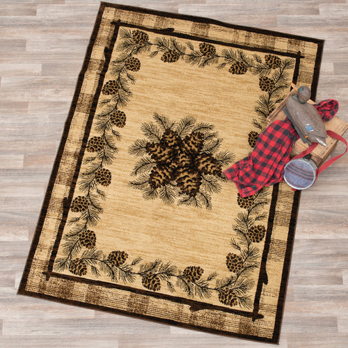 Pinecone Essence Rug - 2 x 8