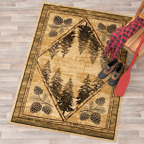 Woodland Serenity Rug - 2 x 3