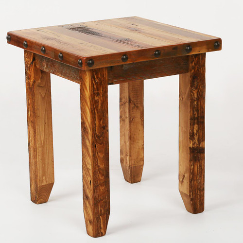 Barnwood Standard Straight Leg Nightstand