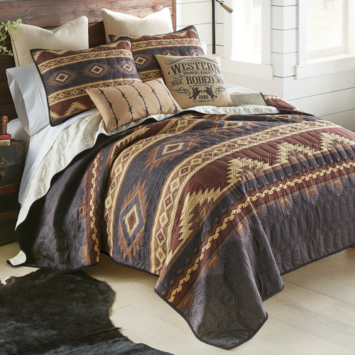 Laredo Quilt Bed Set - Queen