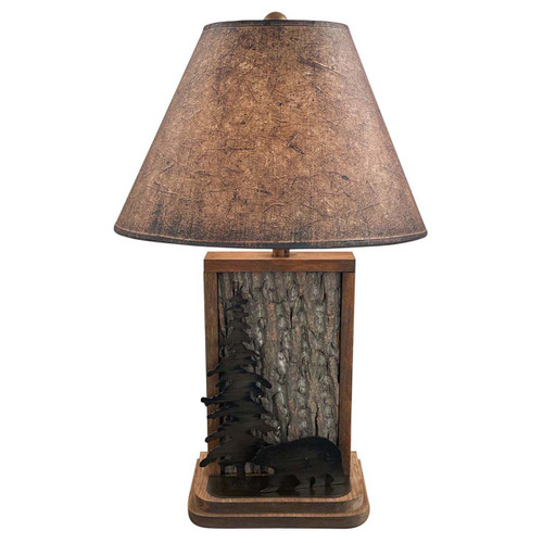 Bear Bark Table Lamp