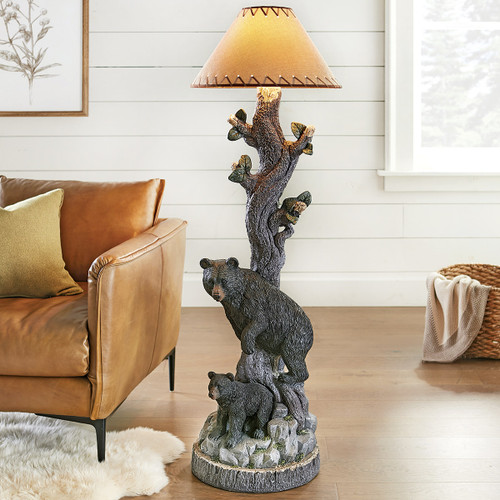 Bear Retreat Floor Lamp