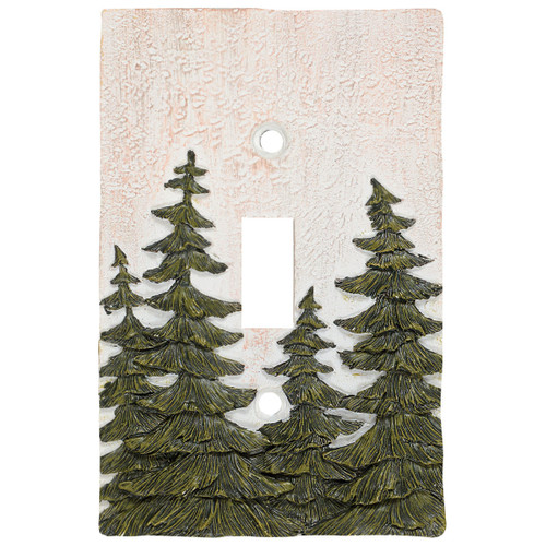 Evergreen Pine Tree Switch Covers