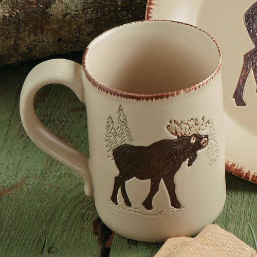 Bear & Moose Stoneware Moose Mug