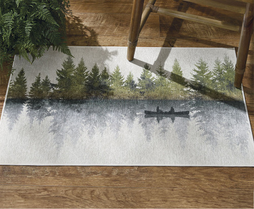 Tranquil Lake Accent Rug