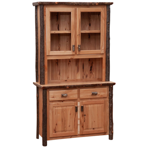 Hickory Buffet & Hutch - 48 Inch Hickory Buffet & Hutch - 48 Inch