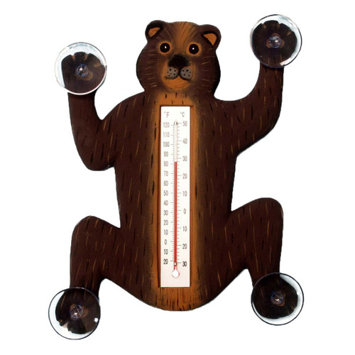 Bear Window Thermometer