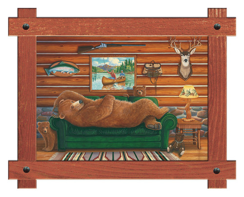 Bear's Den Framed Wall Art