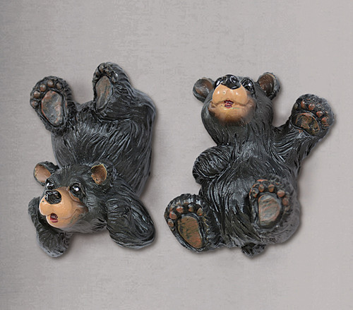 Black Bear Cub Magnets - Set of 2