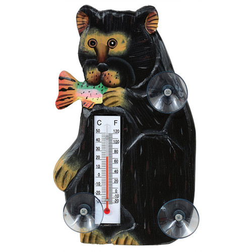 Hungry Bear Window Thermometer
