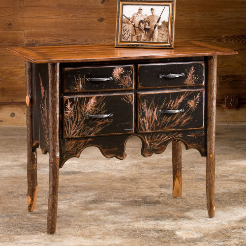 Black Forest Hickory Cherry Branch Lowboy Chest