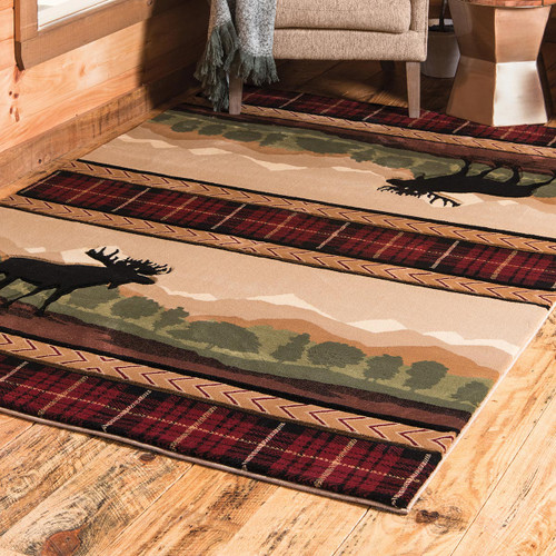 Moose Journey Rug Collection