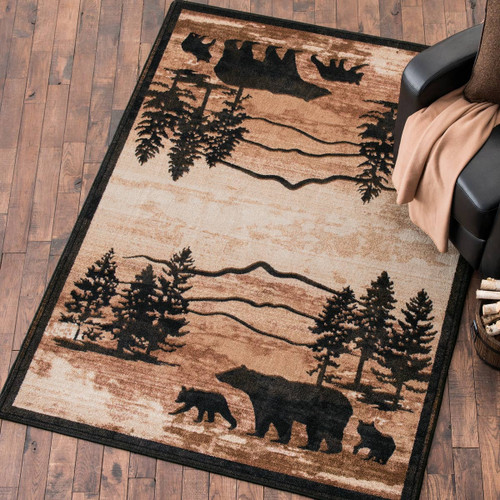 Mountain Shadow Bear Rug Collection