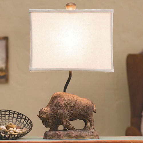 Buffalo Lodge Table Lamp
