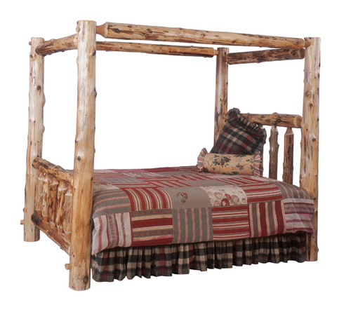 Canopy Log Bed - Full