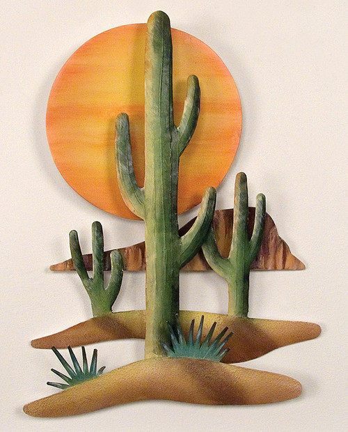Cactus & Sun Wall Art
