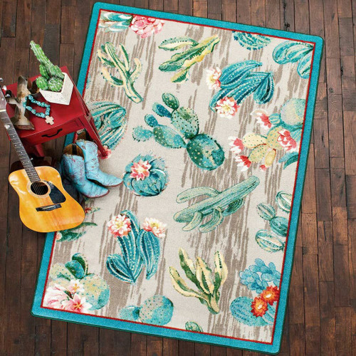 Cactus Sunrise Rug - 3 x 4