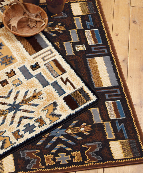 Pelham Brown Rug Collection