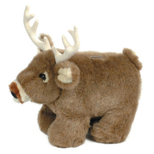 Whitetail Deer Plush Coin Bank - OUT OF STOCK UNTIL 12/05/2023