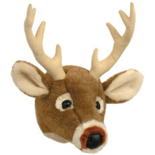 Whitetail Deer Plush Mini Trophy Head